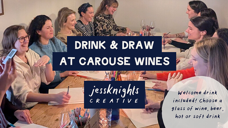 Drink & Draw at Carouse Wines at Carouse Wines, 32 Oxford St, Totterdown, Bristol BS3 4RJ