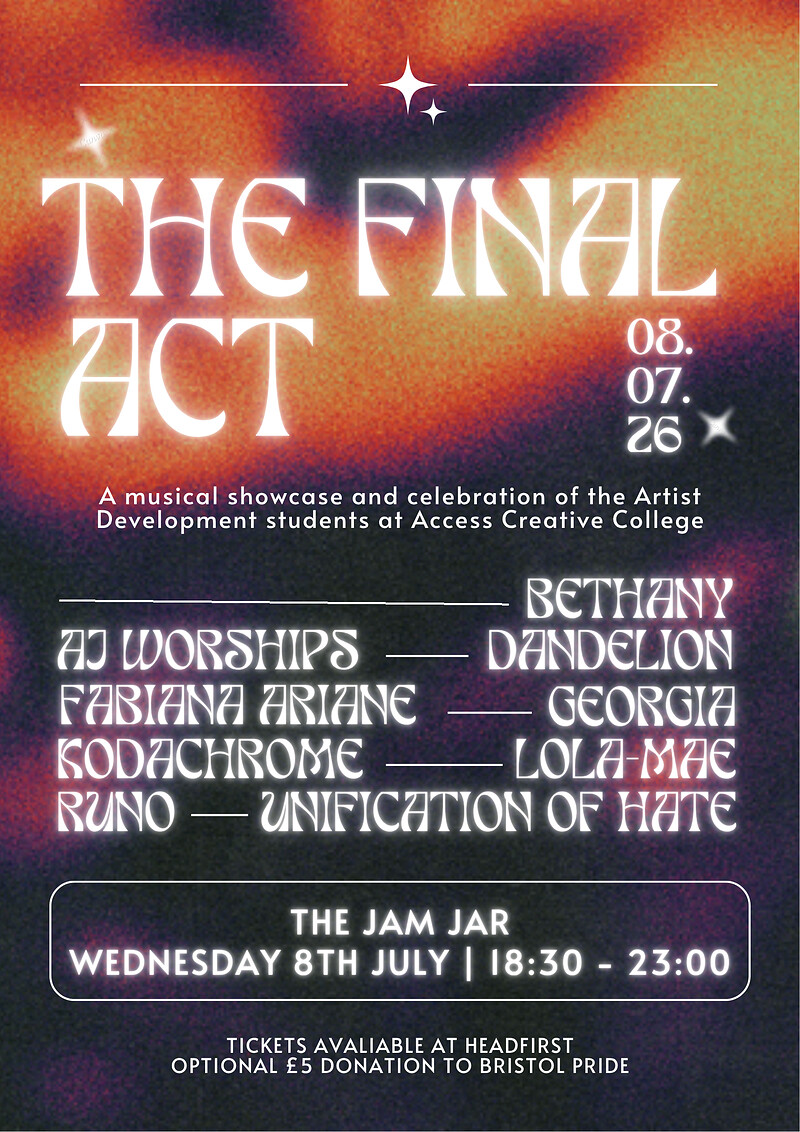 The Final Act at The Jam Jar