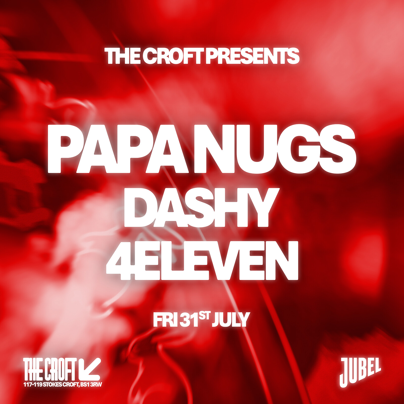 The Croft Presents: Papa Nugs + Support at The Croft