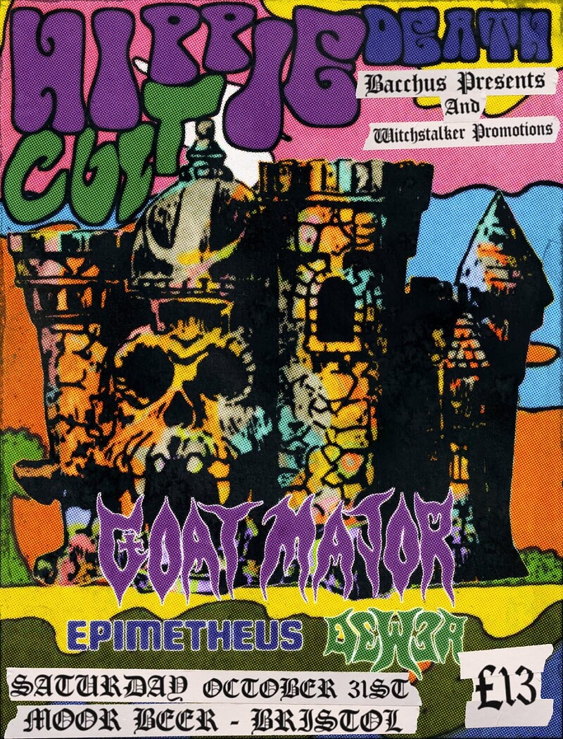 Hippie Death Cult w/ Goat Major, Epimetheus, Dewer at Moor Beer Co