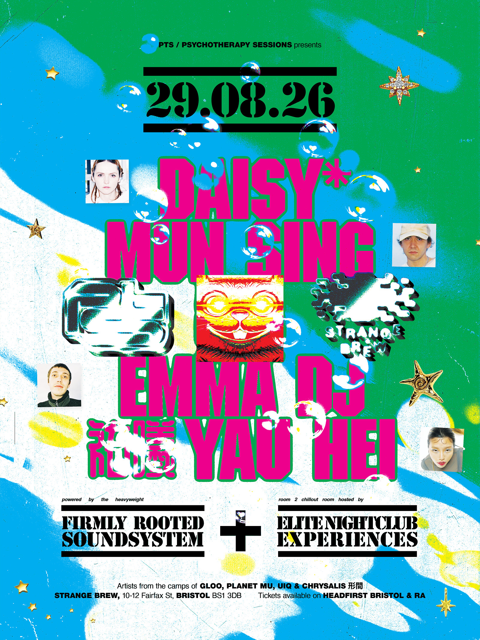 PTS ϟ daisy* , Mun Sing, Emma DJ, 祐曦 Yau Hei at Strange Brew