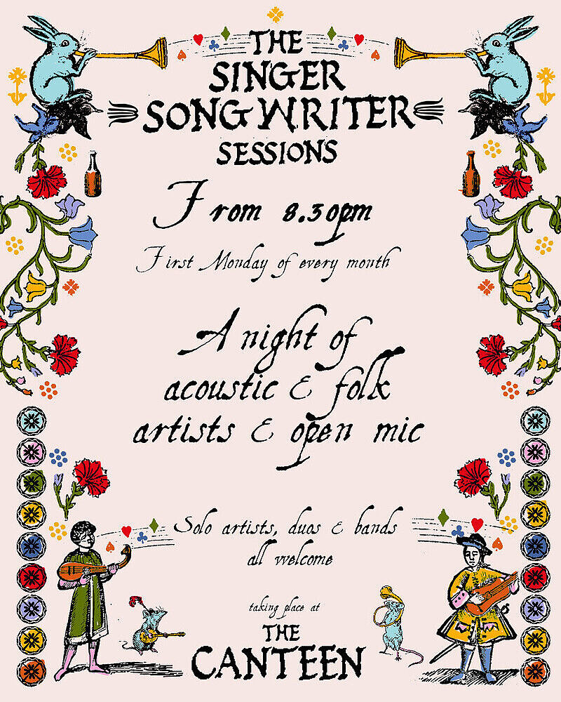 The Singer Songwriter Sessions at The Canteen
