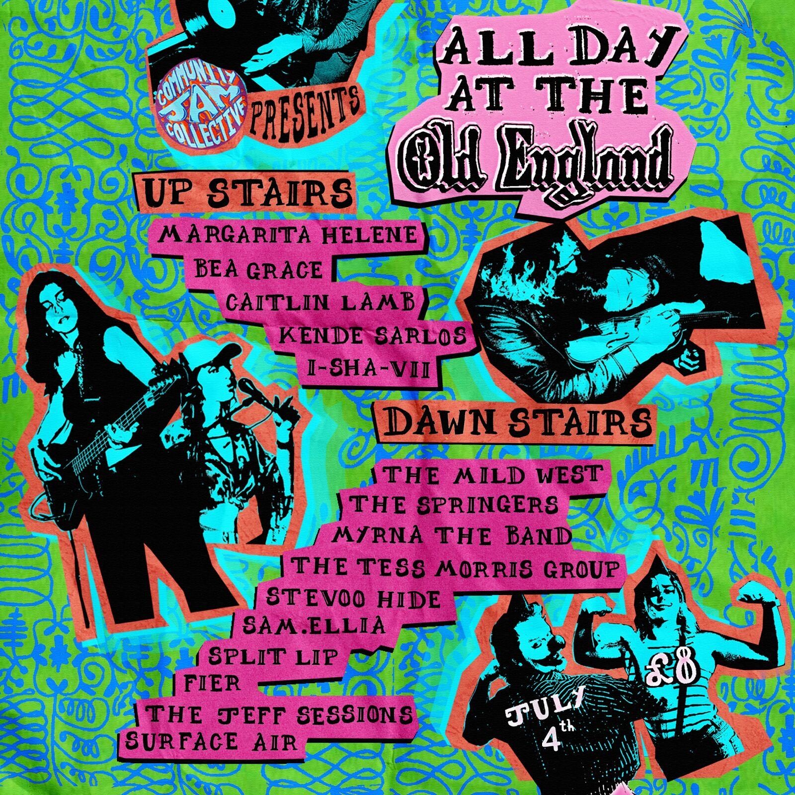 All Day @ The Old E at The Old England Pub