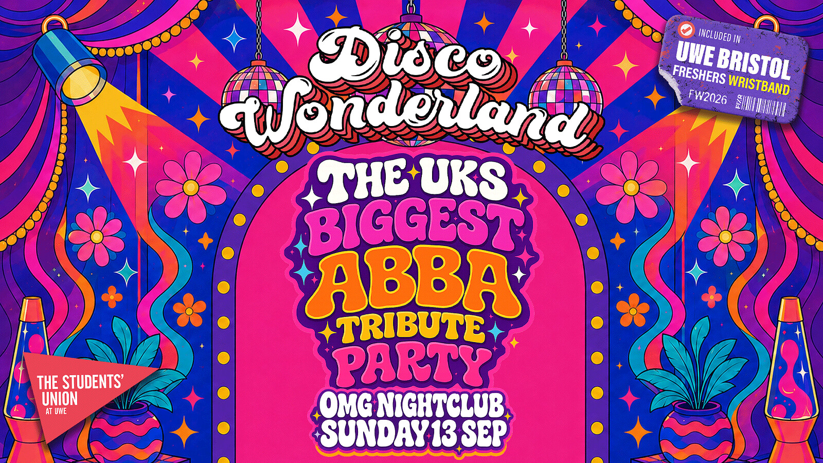 UWE Bristol Official Freshers | Disco Wonderland at OMG