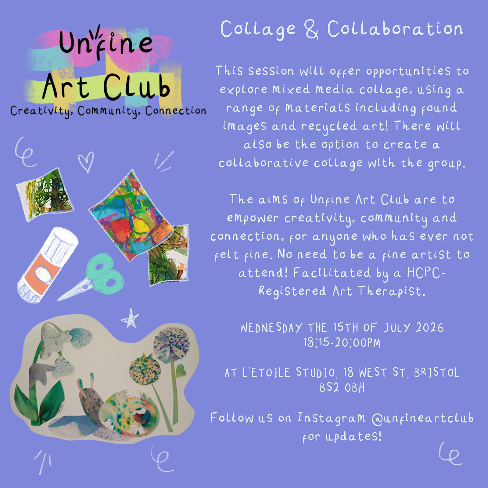 Unfine Art Club at L'Étoile Studio