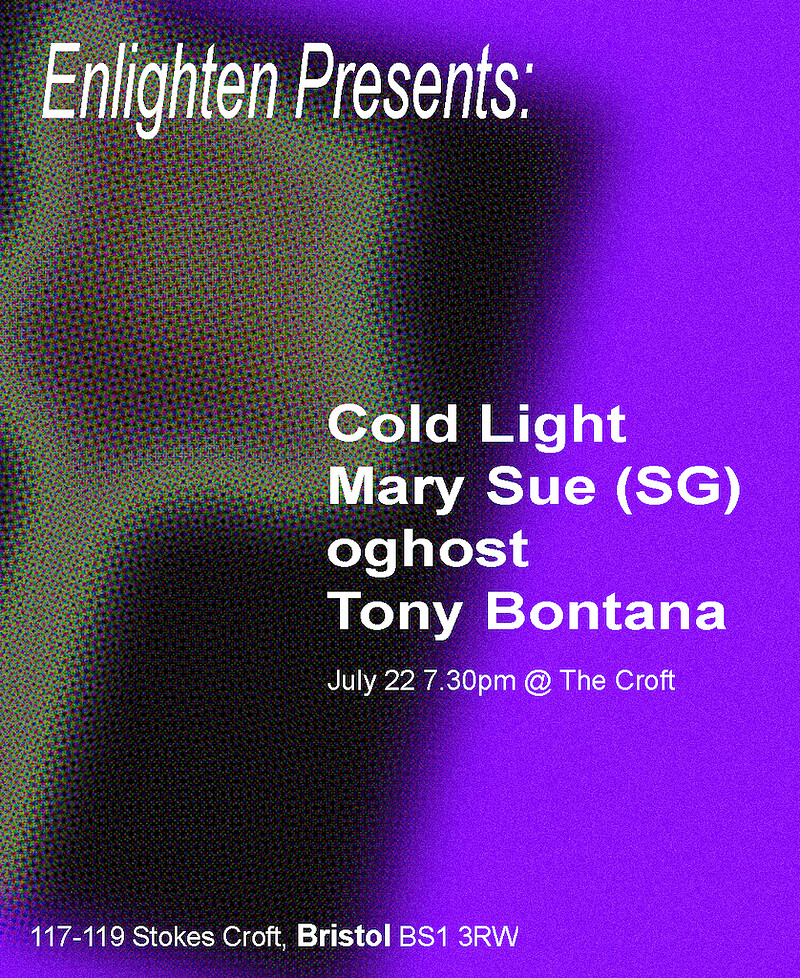 Tony Bontana, Mary Sue, Cold Light, Oghost at The Croft