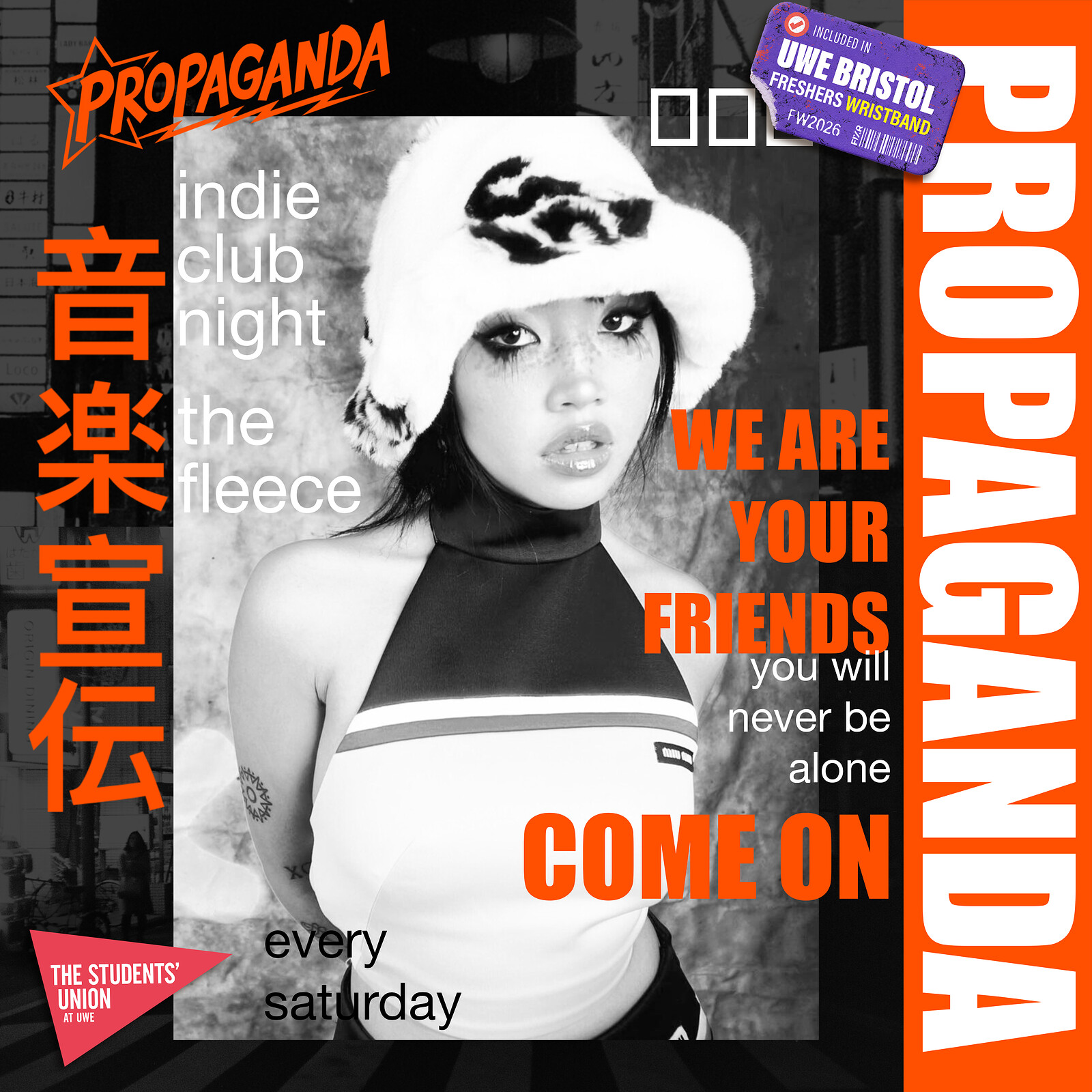 UWE Bristol Official Freshers | Propaganda Indie Party at The Fleece