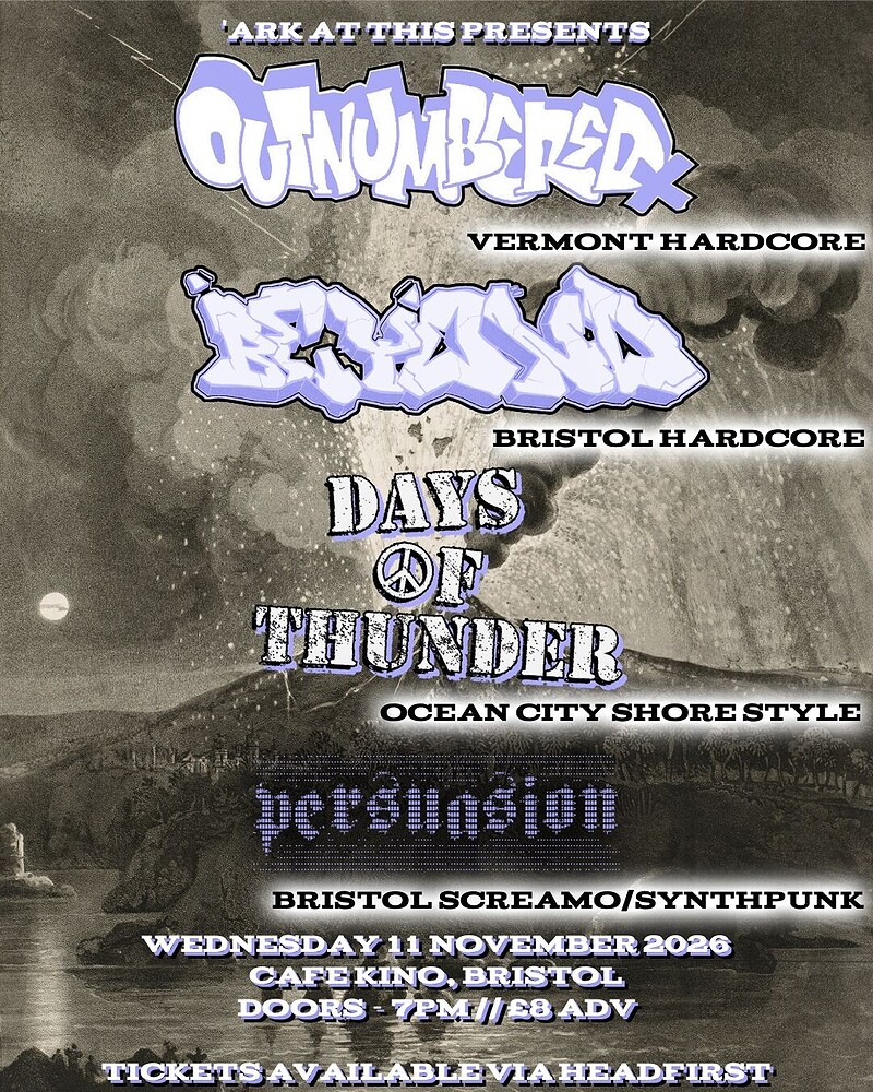 OUTNUMBERED / BEYOND / DAYS OF THUNDER / PERSUASION at Cafe Kino