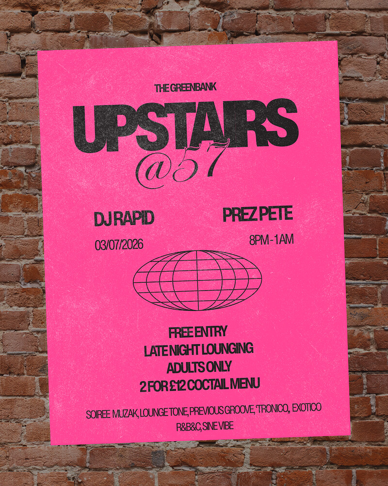 Upstairs@57 at The Greenbank
