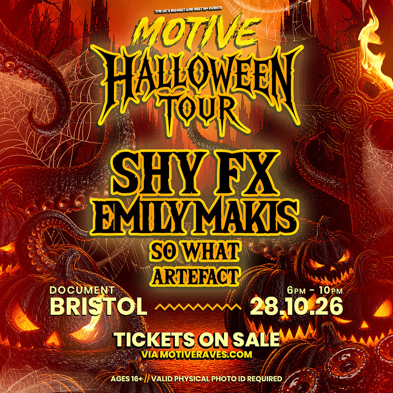 SuperMotive Bristol 16+ Halloween Rave at DOCUMENT