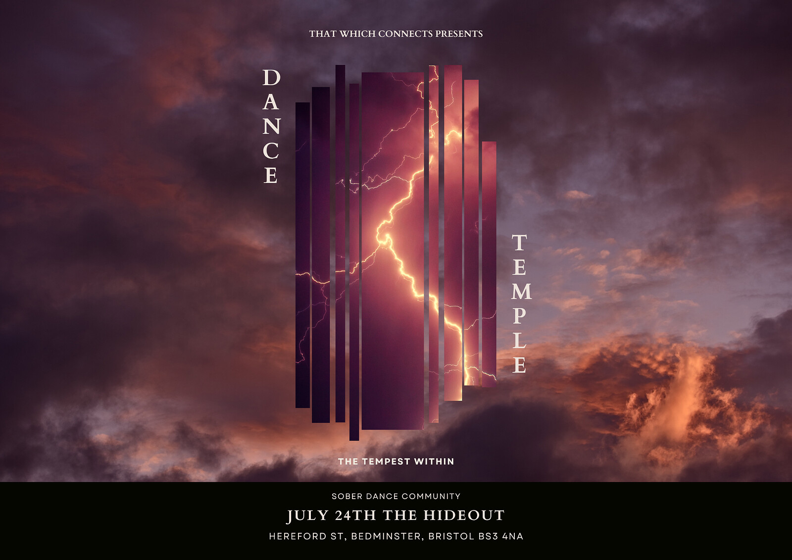 Dance Temple - The Tempest Within at The Hideout