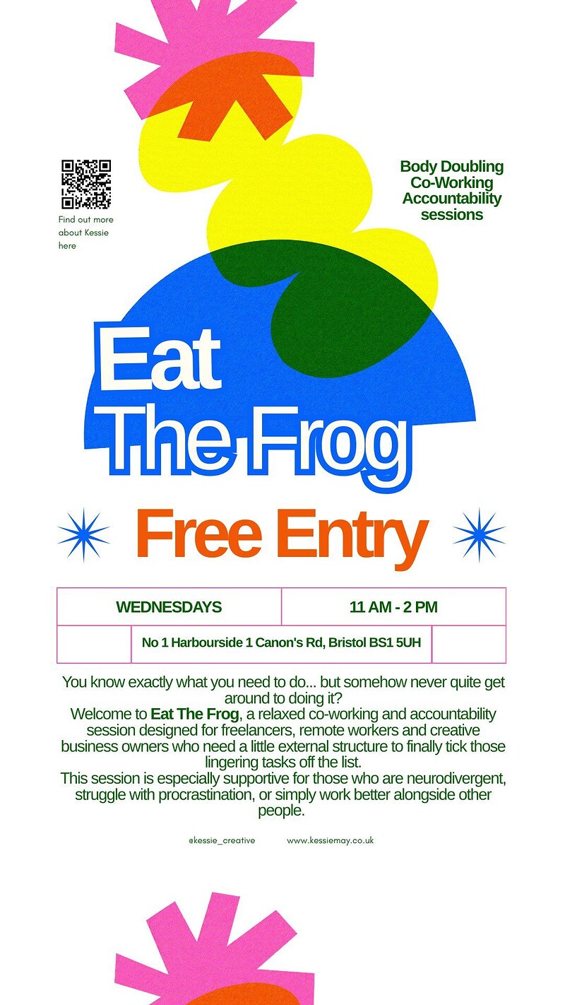 Eat The Frog - Weekly Weds Sessions at No.1 Harbourside