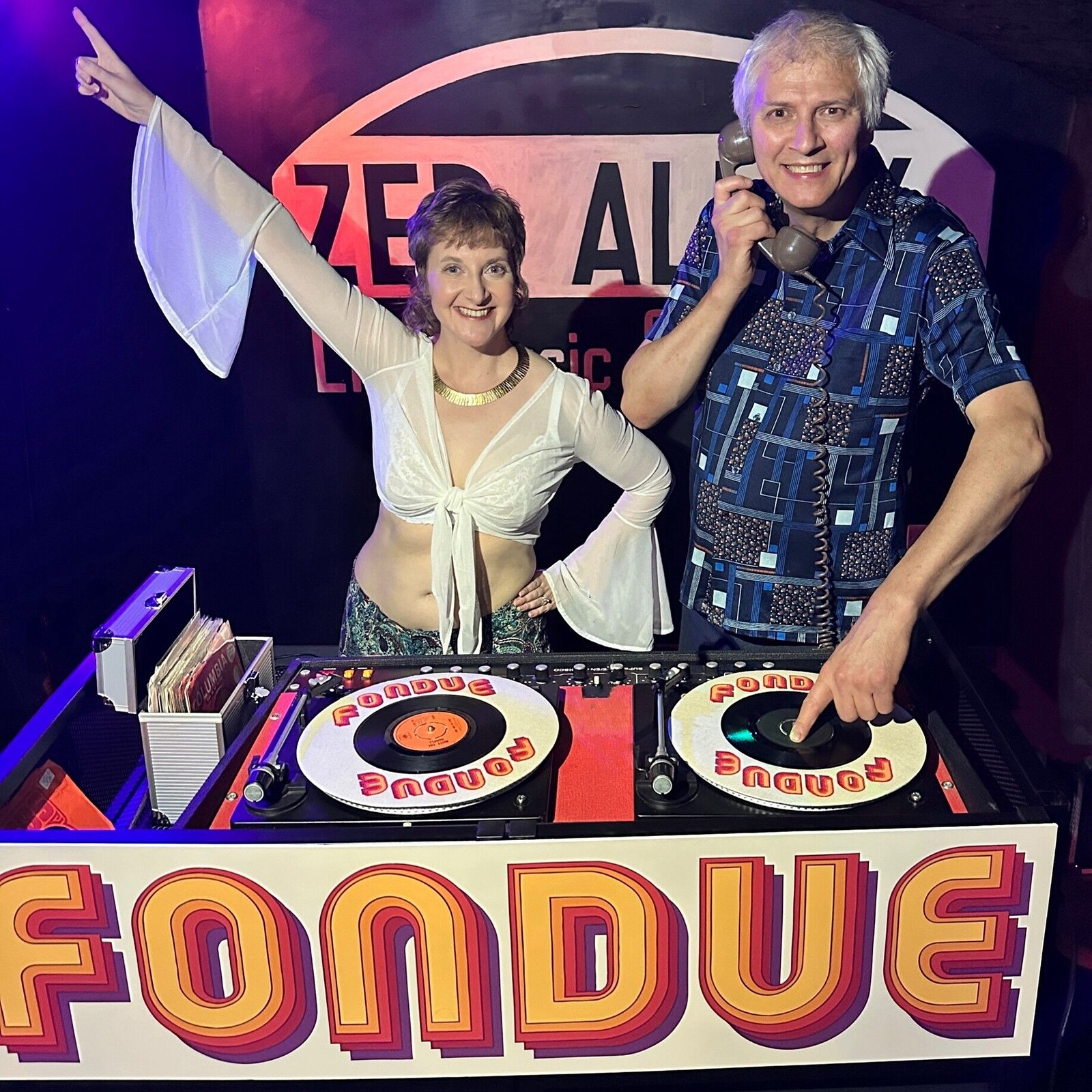 Fondue: 1970s all vinyl club night at Zed Alley