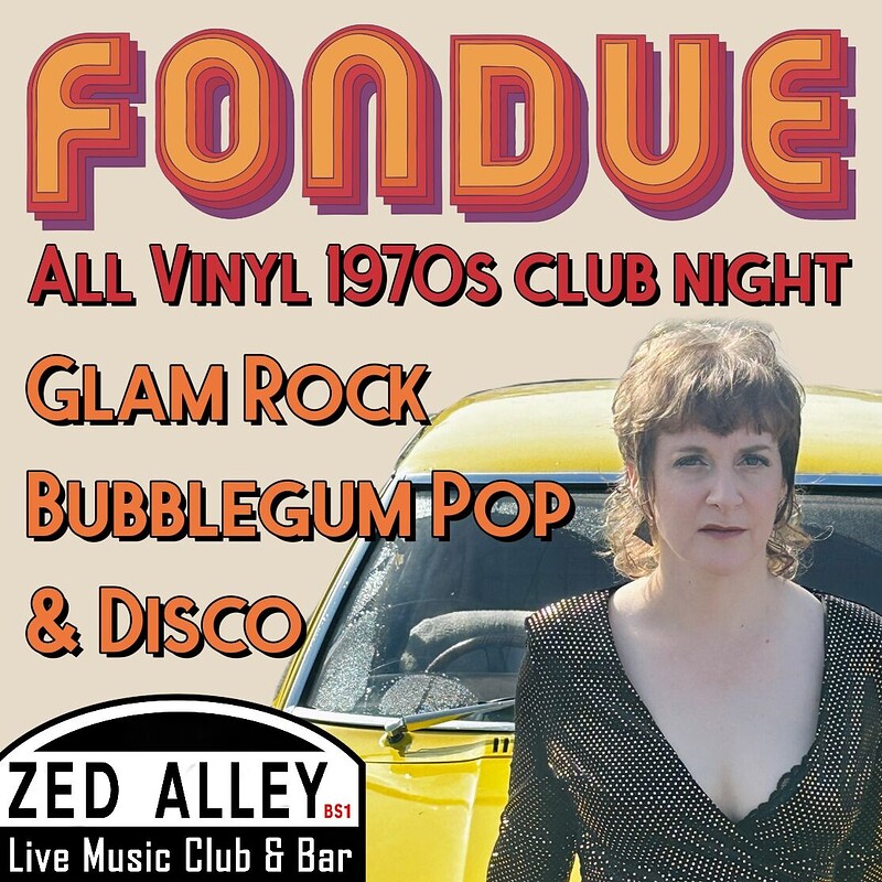 Fondue: Bristol's All-Vinyl 70s Club Night at Zed Alley
