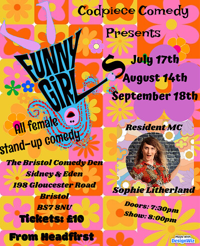 Funny Girls at Bristol Comedy Den