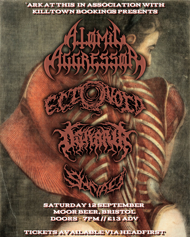 ATOMIC AGGRESSOR / ECTOVOID / OSKARIA / SKINTAG at Moor Beer Co