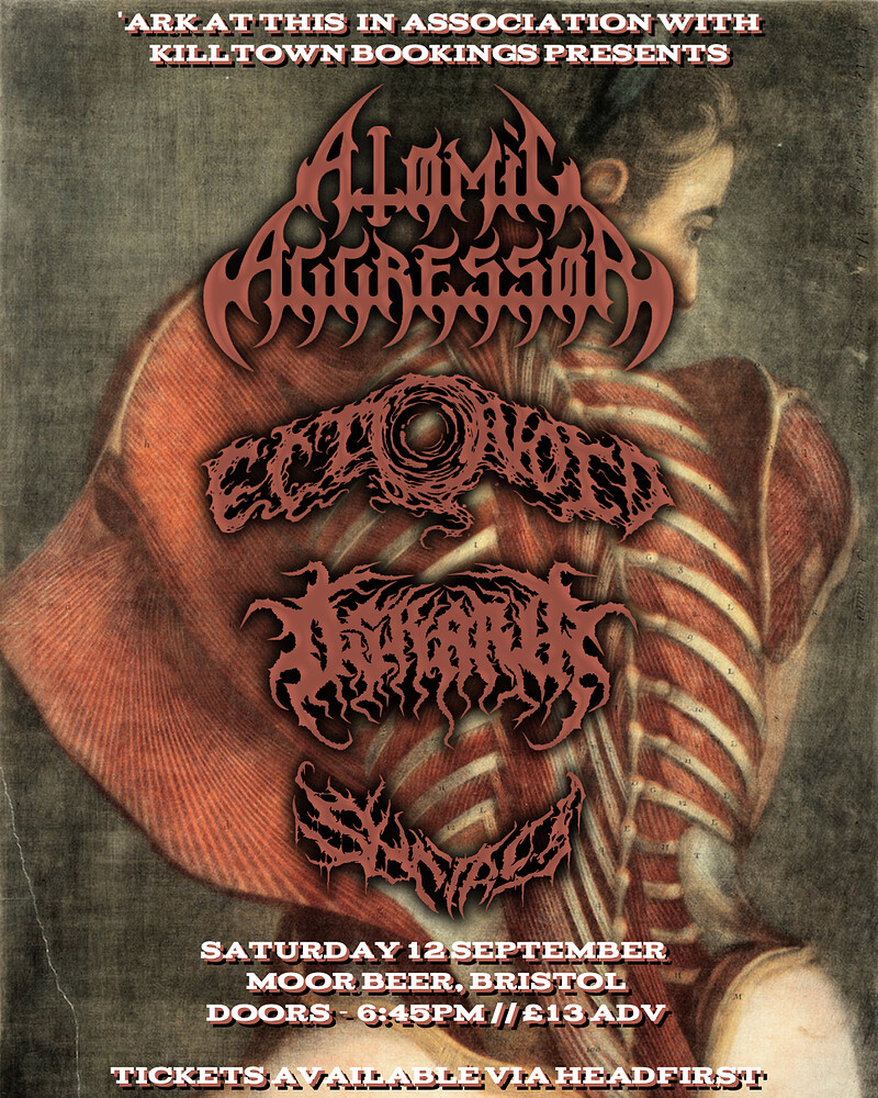 ATOMIC AGGRESSOR / ECTOVOID / OSKARIA / SKINTAG at Moor Beer Co