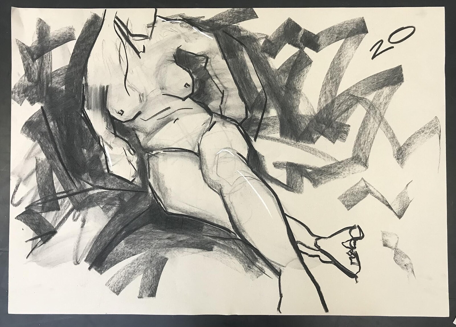 Life drawing at Arnolfini