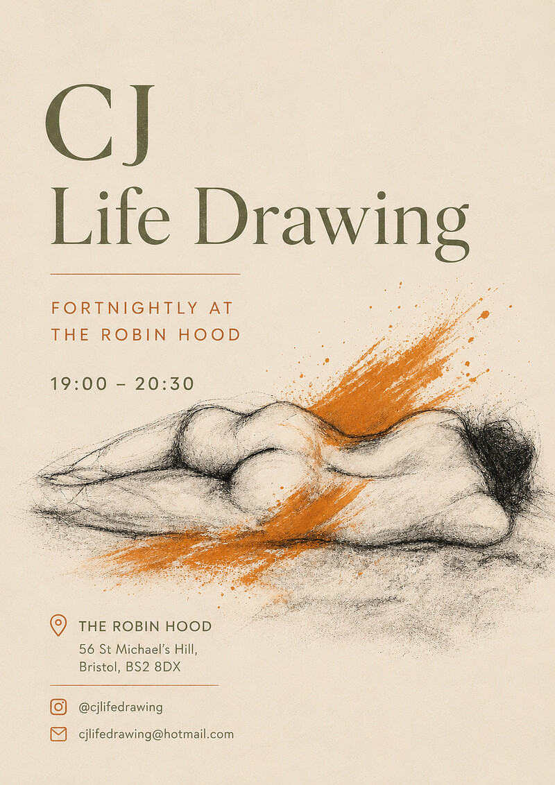 CJ Life Drawing at The Robin Hood