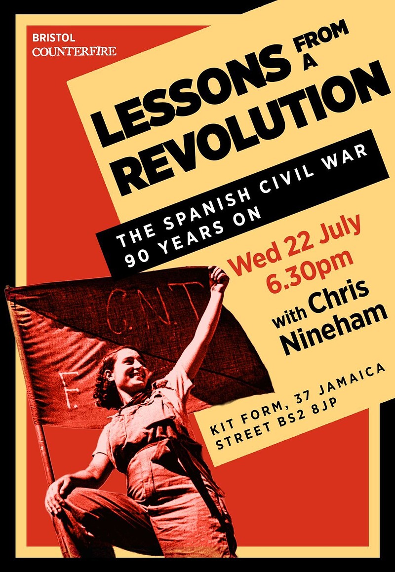 Lessons From A Revolution - The Spanish Civil War, 90 Years On at KIT FORM