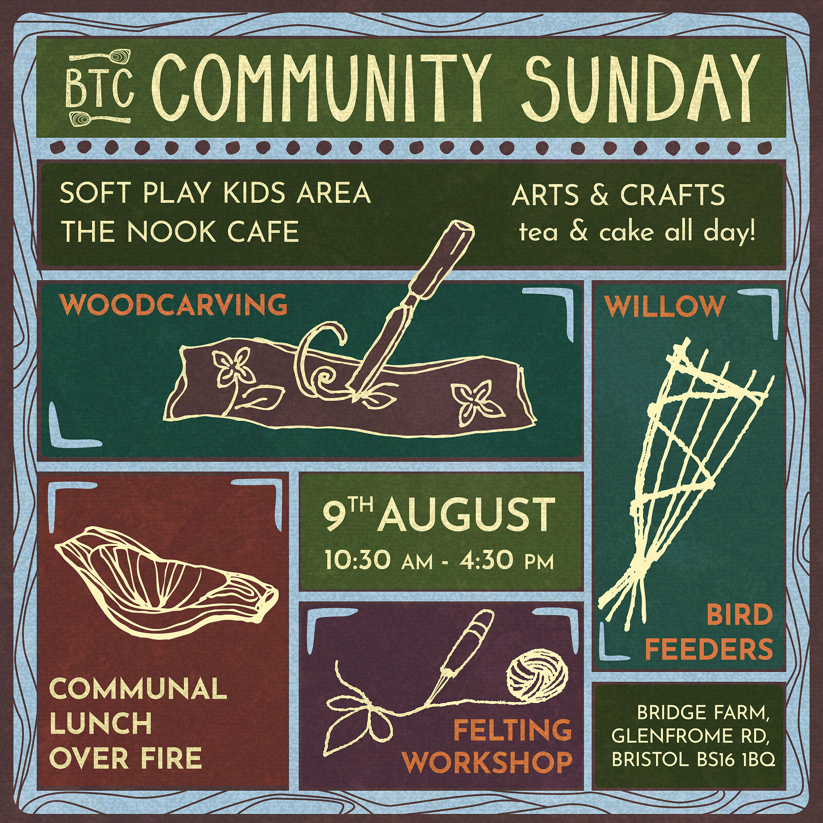 Bristol Tree Craft  - Community Sunday at Bristol Tree Craft CIC