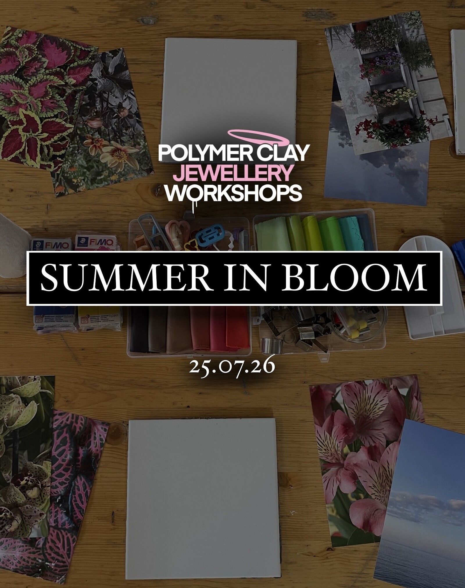 Polymer Clay Jewellery Making Workshop at The Crown Tavern