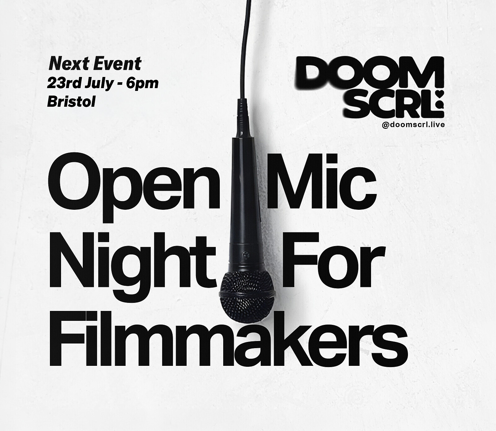 DoomSCRL 006 - Music Edition at Unit f, baptist mills court, bs50fj