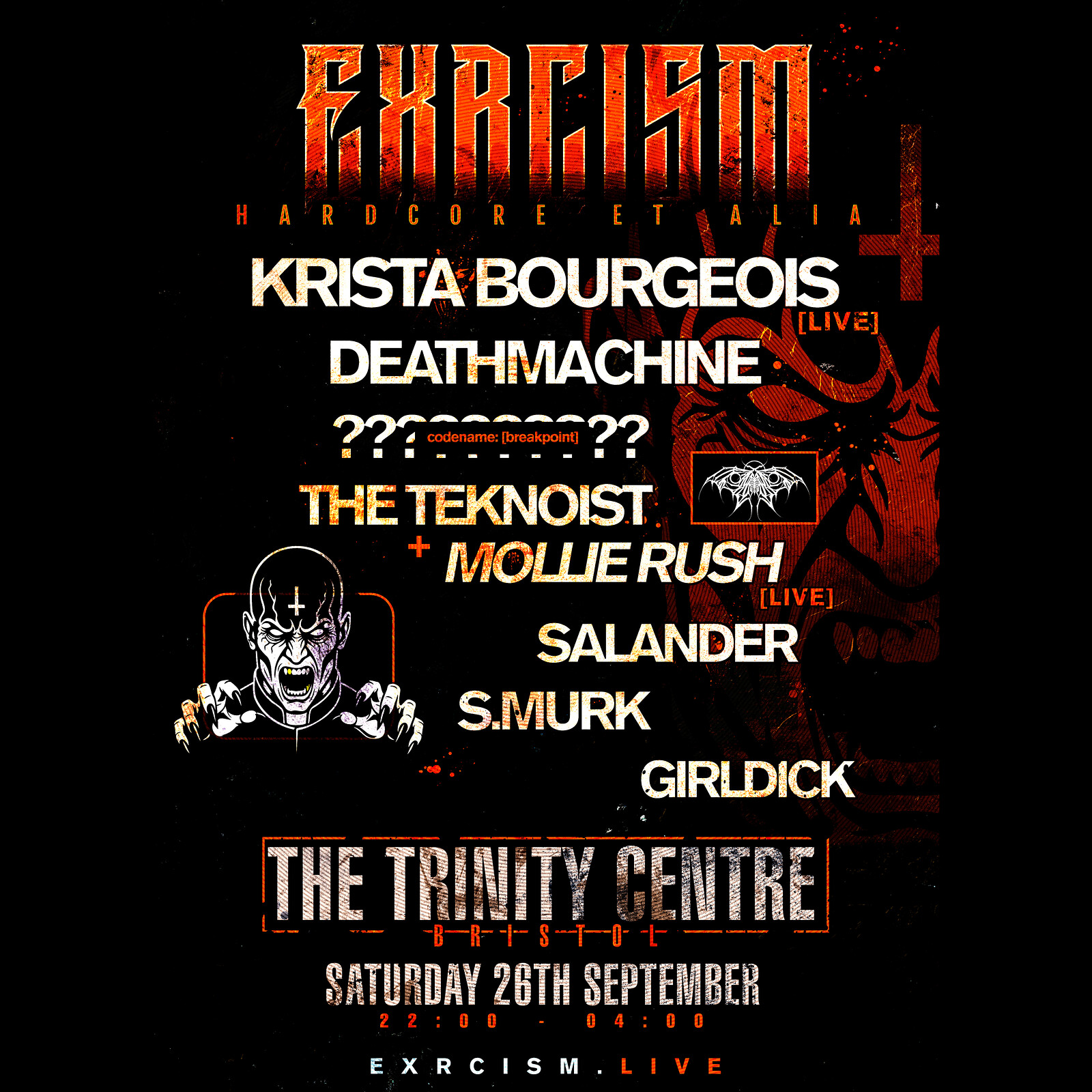 EXRCISM: Chapter One at The Trinity Centre