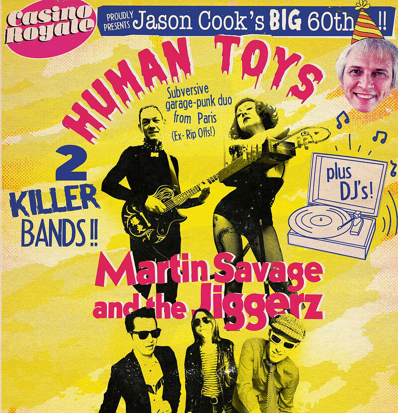 Martin Savage & The Jiggerz at The Elmer's Arms