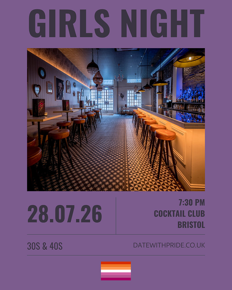 Girls Night - LGBTQ+ Speed Dating Bristol at Cocktail Club Corn Street