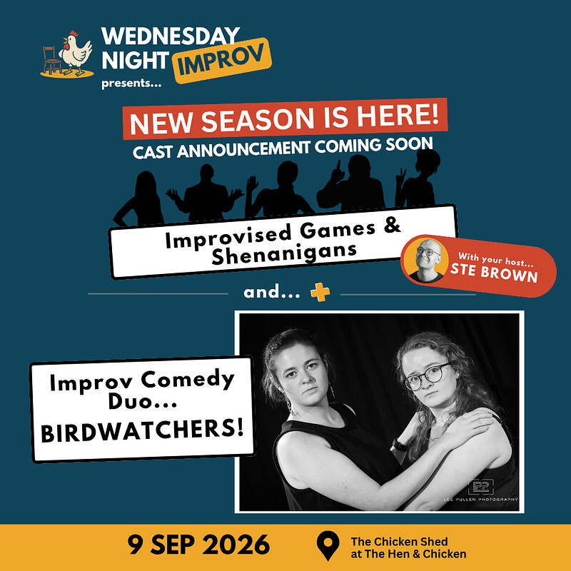 Wednesday Night Improv: September Show at The Hen & Chicken