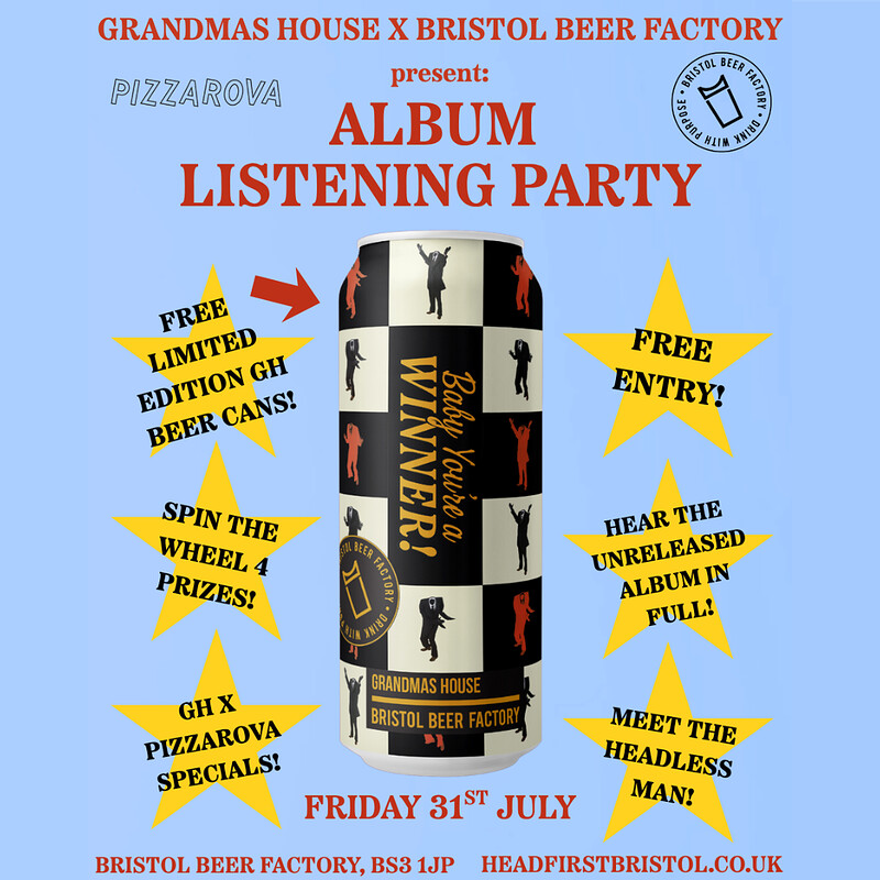 Album Listening Party at Bristol Beer Factory - Tap Room