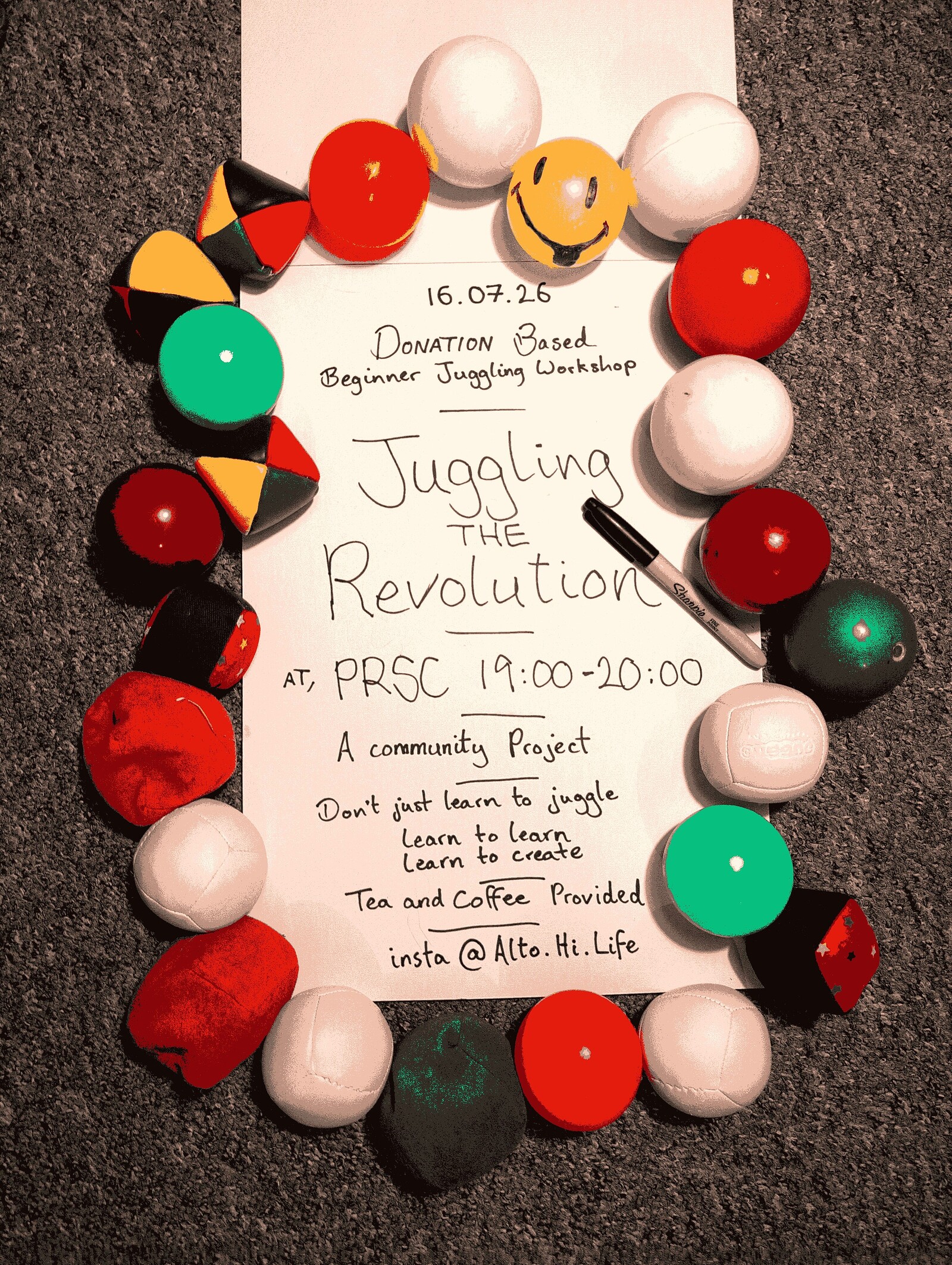 Juggling the Revolution at PRSC