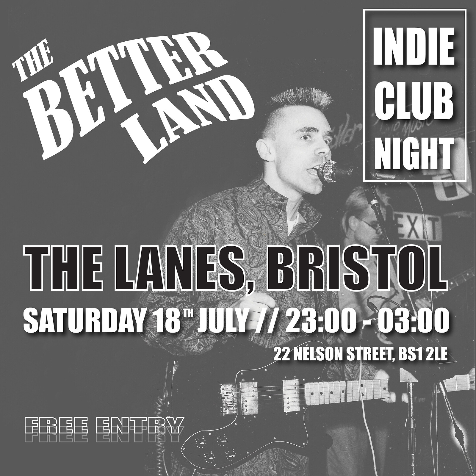 The Better Land - Indie Club Night at The Lanes