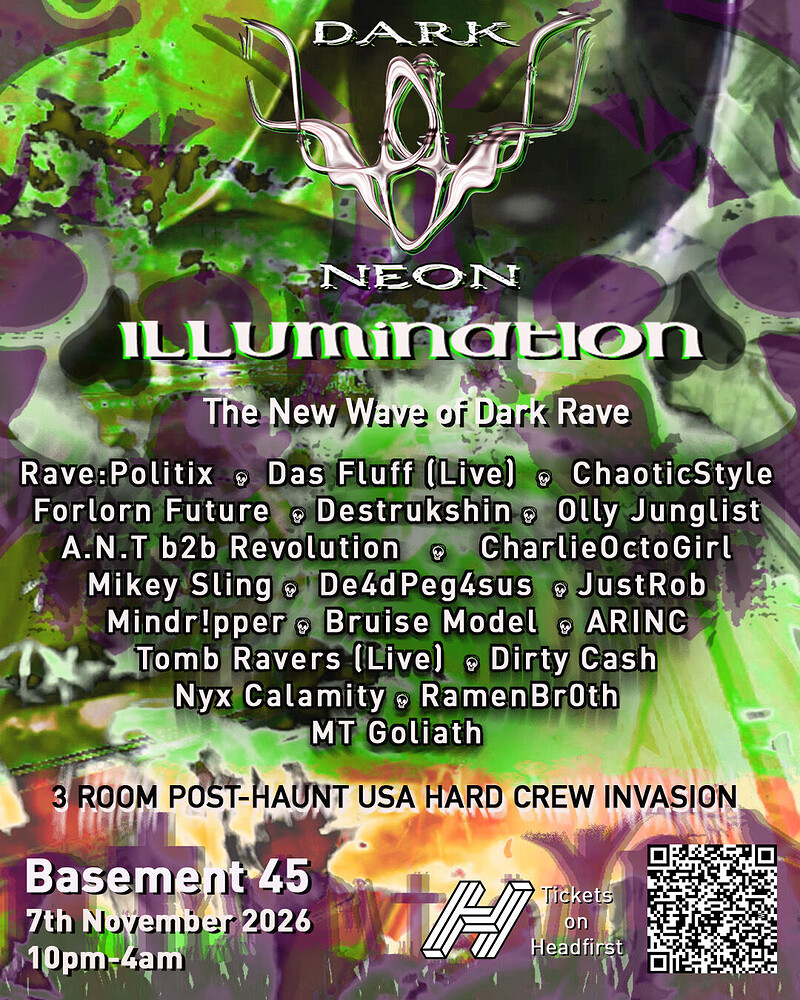 Dark Neon: Illumination at Basement 45
