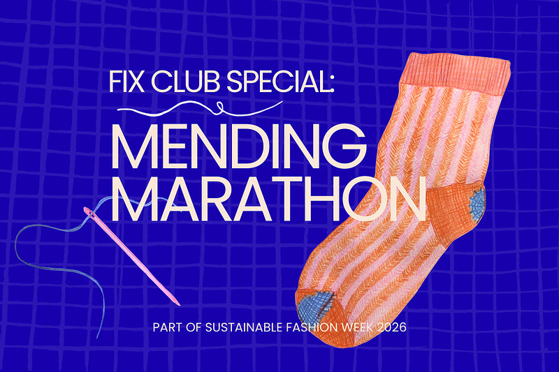 Fix Club Special: Mending Marathon at BS3 Community Café, The Southville Centre, Beauley Road, BS3 1QG