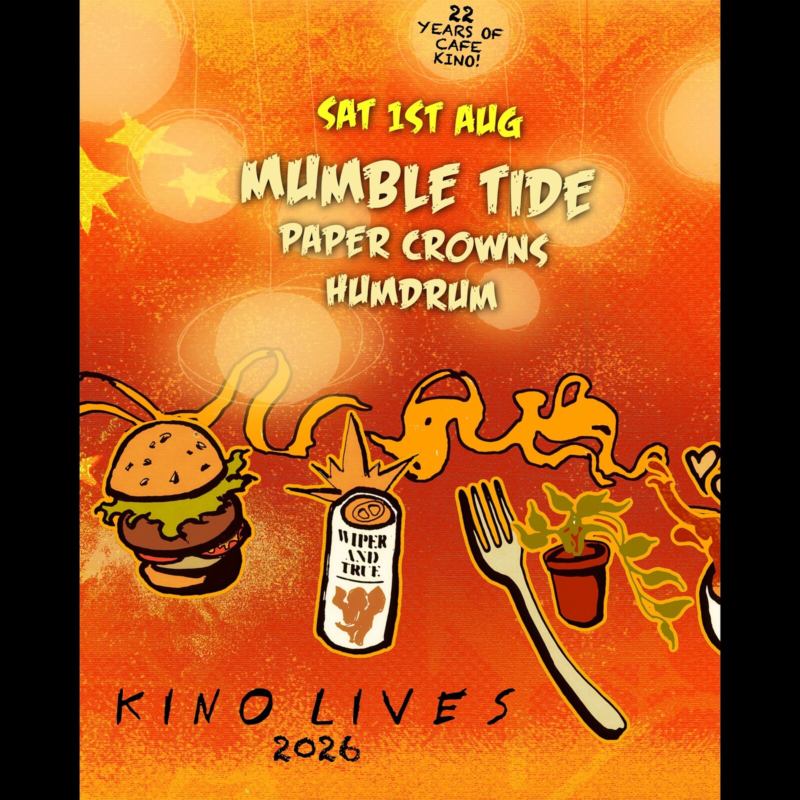 Mumble Tide + Paper Crowns + Humdrum at Cafe Kino