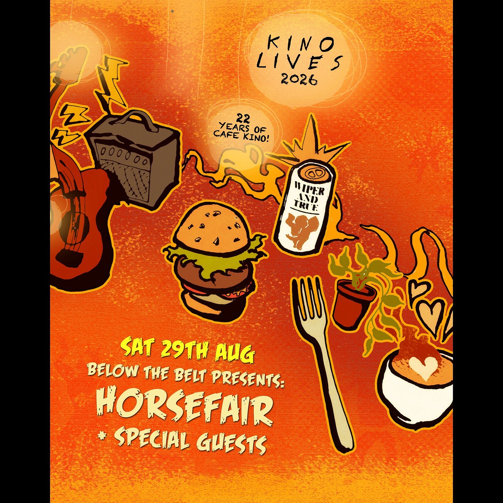Horsefair + special guests at Cafe Kino