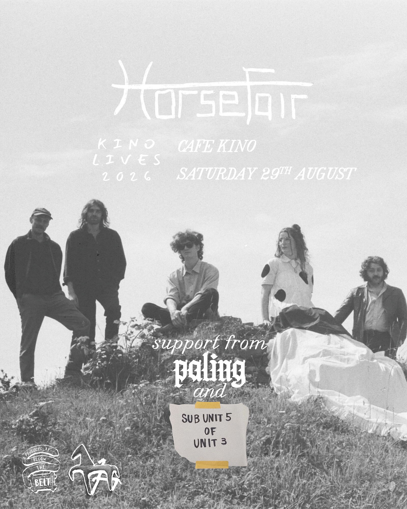 Horsefair + Paling + SU5OU3 at Cafe Kino