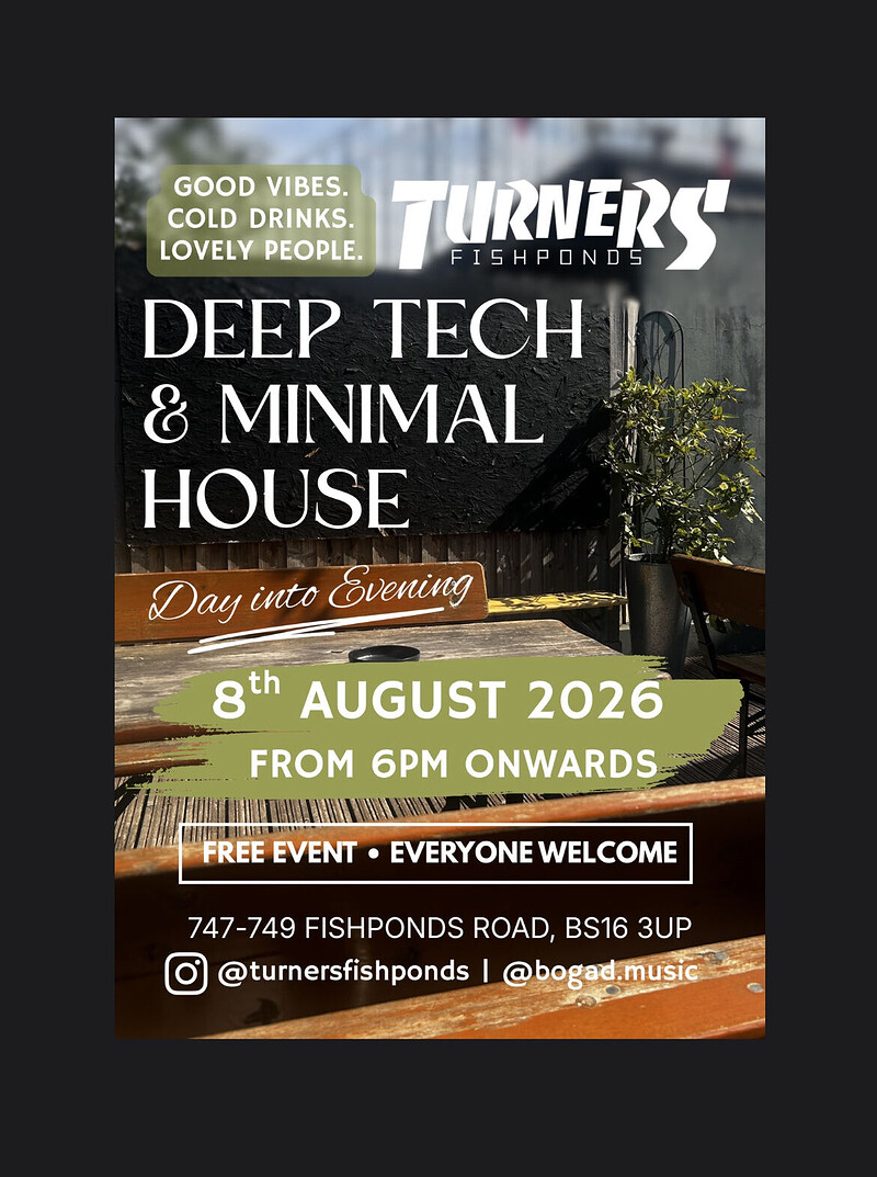 Deep Tech & Minimal House at Turners