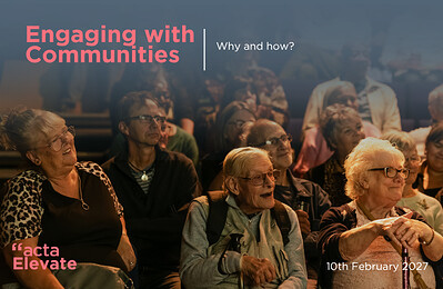 Community theatre practice: Engaging with communities. Why and How? at Acta Community Theatre