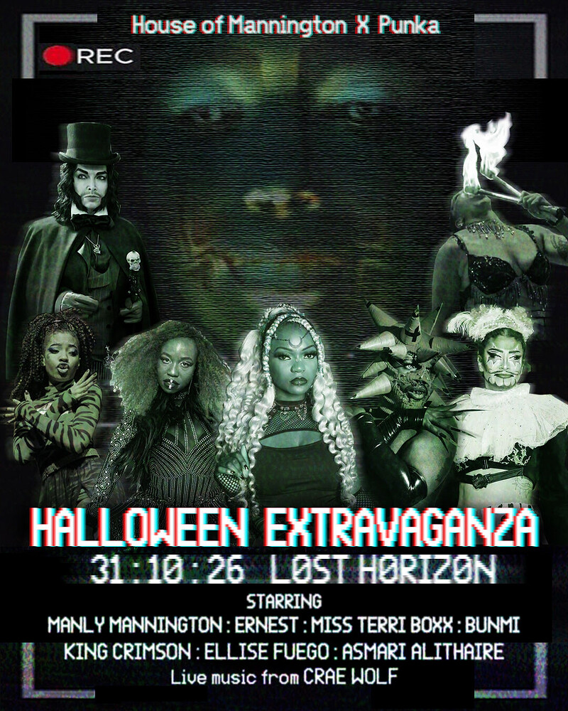 House of Mannington X Punka: HALLOWEEN EXTRAVAGANZA at Lost Horizon