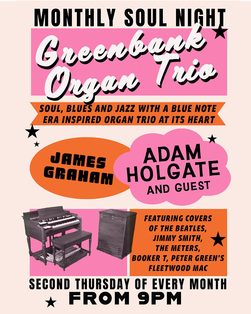 Greenbank Organ Trio at The Greenbank Pub