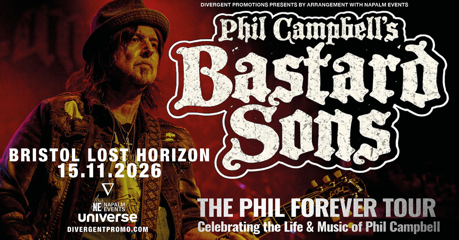 Phil Campbell's Bastard Sons at Lost Horizon