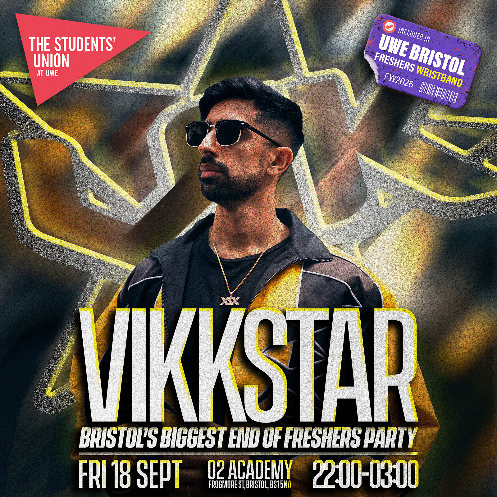 UWE Bristol Official Freshers | Vikkstar at O2 Academy