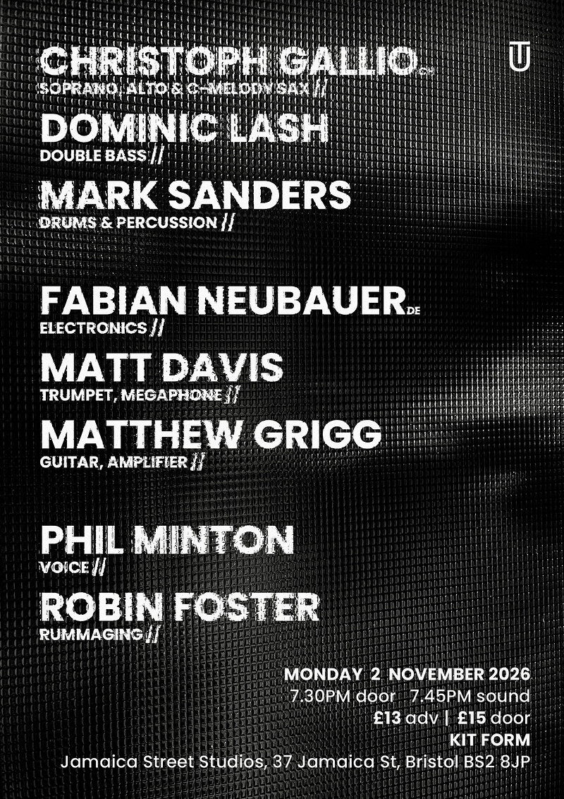 Gallio / Lash / Sanders • Neubauer / Davis / Grigg • Minton / Foster at KIT FORM