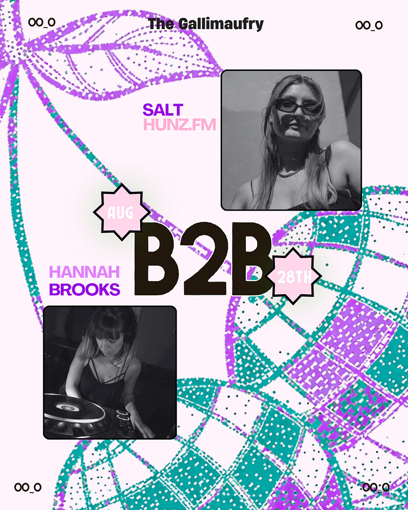 Hannah Brooks B2B Salt at The Gallimaufry