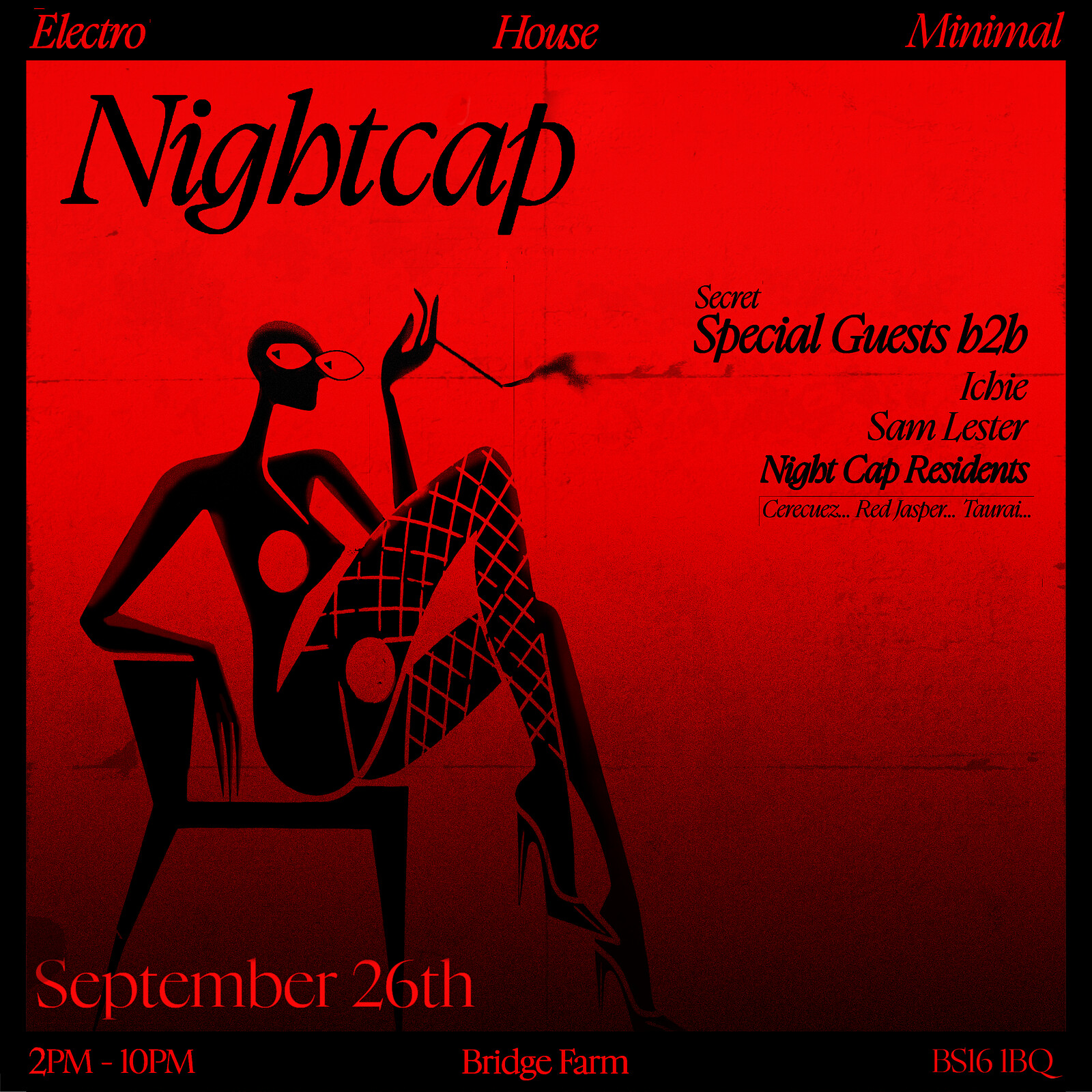 Night Cap - Day Party at the Farm at Bridge Farm Bristol