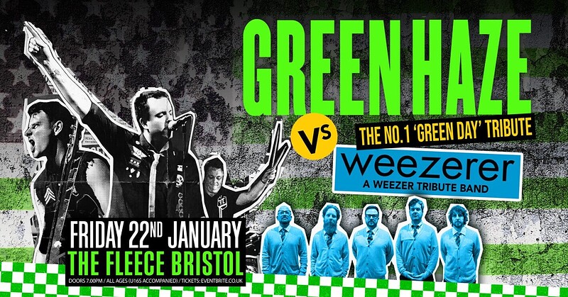 Green Haze – A Tribute To Green Day + Weezerer at The Fleece