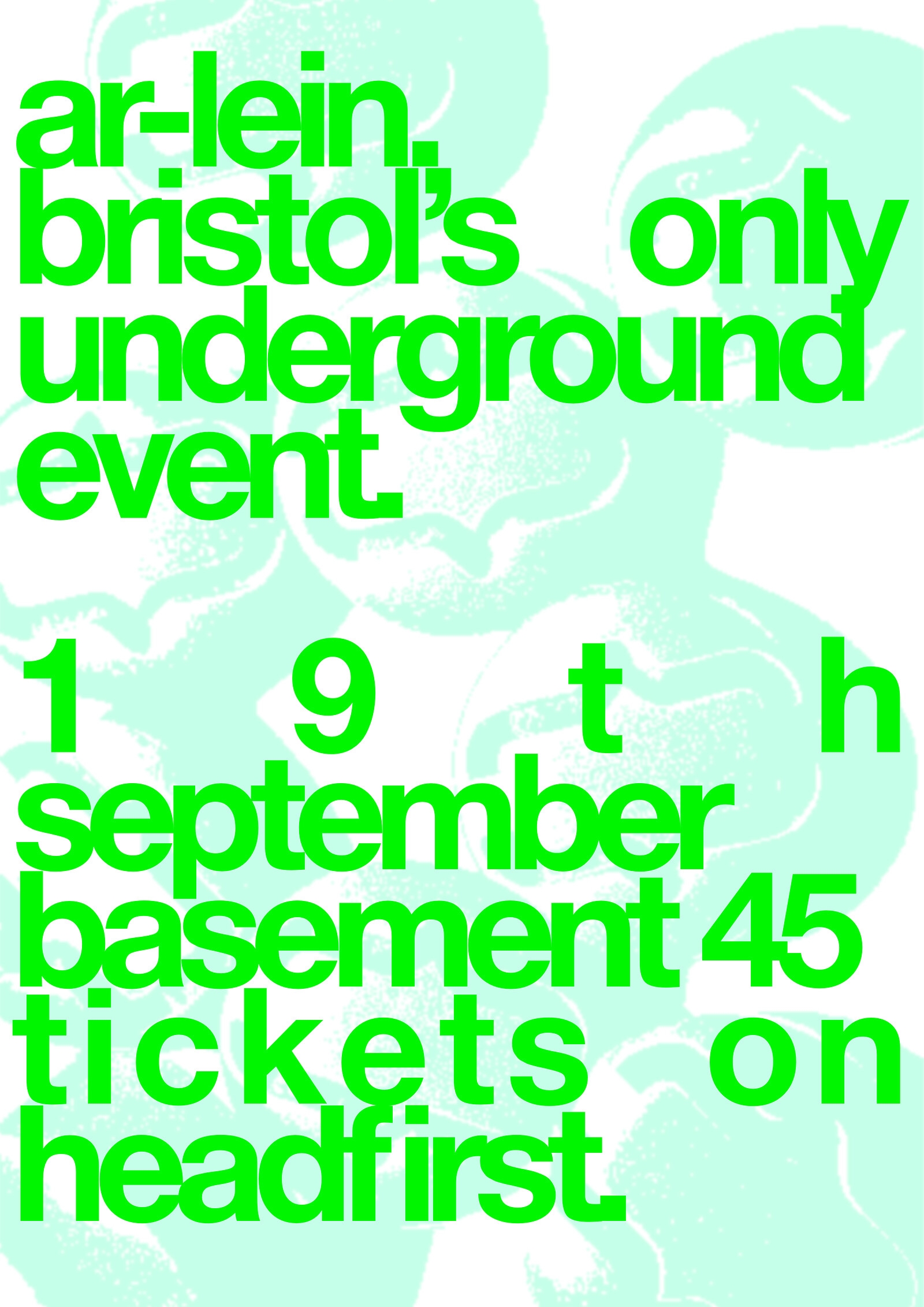 Ar-Lein @arleinparty at Basement 45